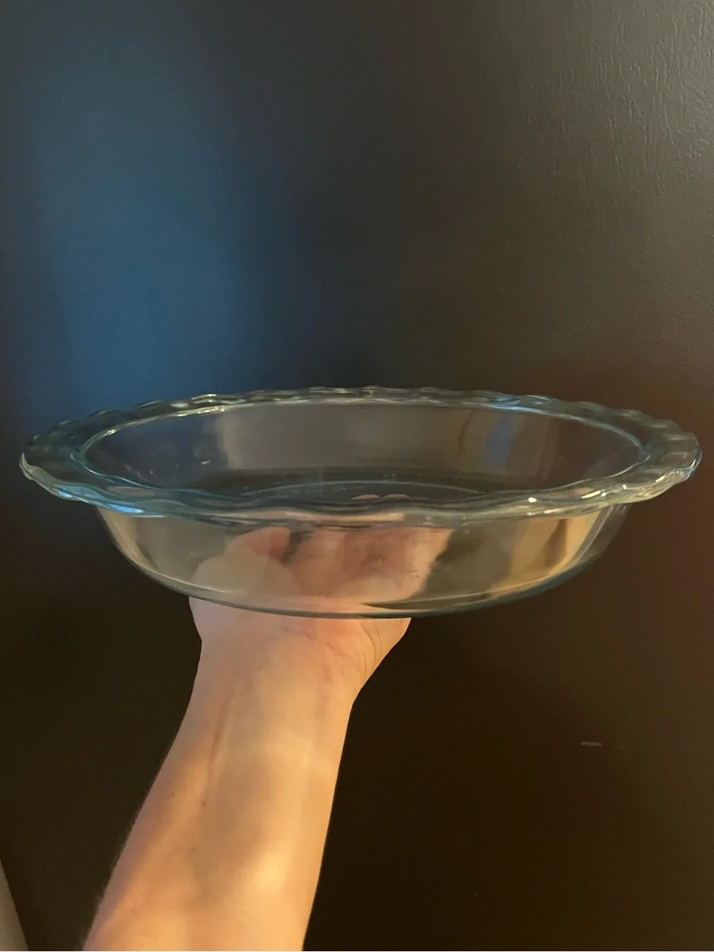 Pyrex clear glass